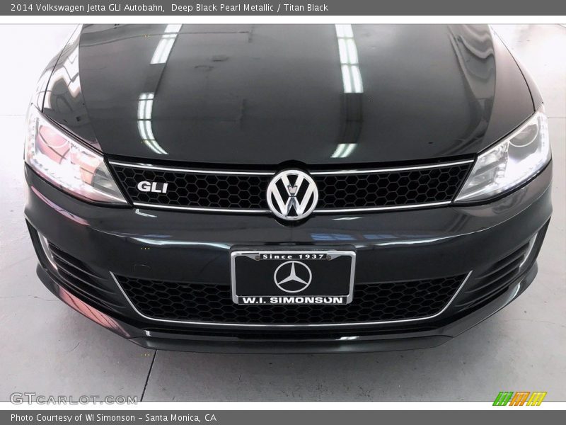 Deep Black Pearl Metallic / Titan Black 2014 Volkswagen Jetta GLI Autobahn