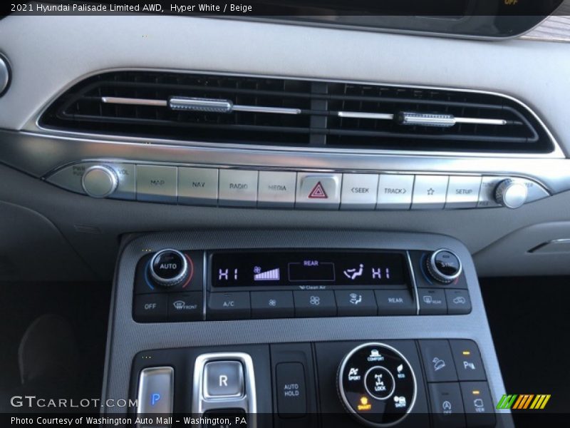 Hyper White / Beige 2021 Hyundai Palisade Limited AWD