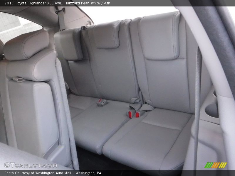 Blizzard Pearl White / Ash 2015 Toyota Highlander XLE AWD
