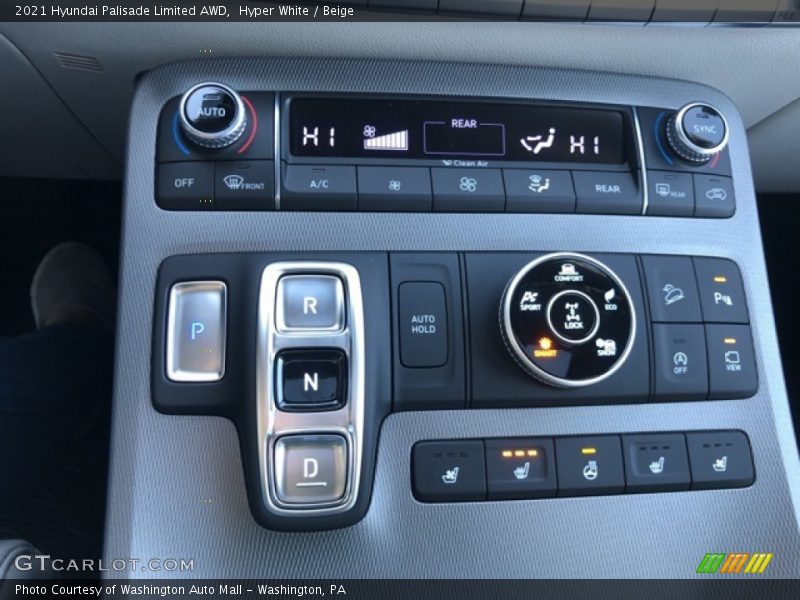Hyper White / Beige 2021 Hyundai Palisade Limited AWD