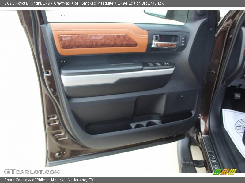 Smoked Mesquite / 1794 Edition Brown/Black 2021 Toyota Tundra 1794 CrewMax 4x4
