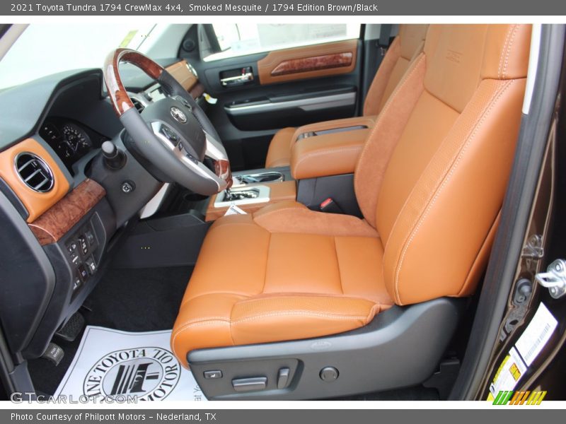 Smoked Mesquite / 1794 Edition Brown/Black 2021 Toyota Tundra 1794 CrewMax 4x4