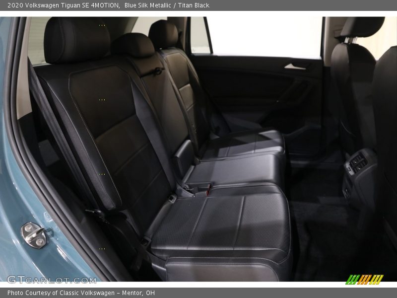 Blue Silk Metallic / Titan Black 2020 Volkswagen Tiguan SE 4MOTION