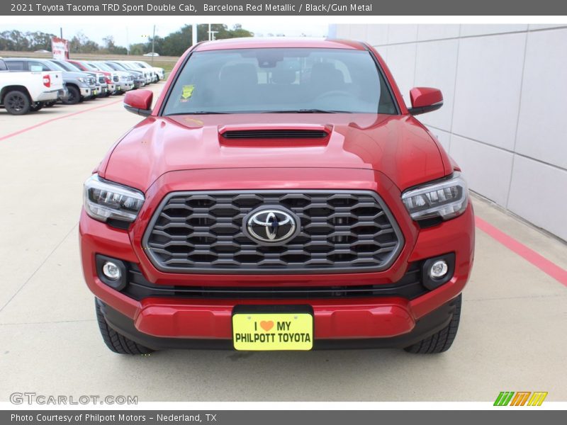 Barcelona Red Metallic / Black/Gun Metal 2021 Toyota Tacoma TRD Sport Double Cab