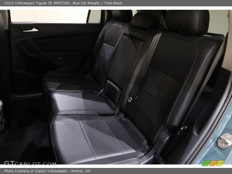 Blue Silk Metallic / Titan Black 2020 Volkswagen Tiguan SE 4MOTION
