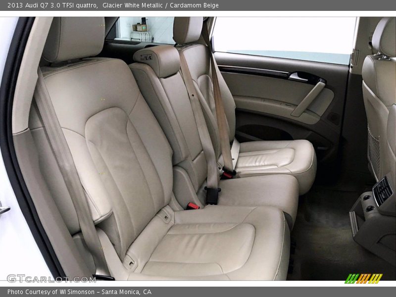 Glacier White Metallic / Cardamom Beige 2013 Audi Q7 3.0 TFSI quattro