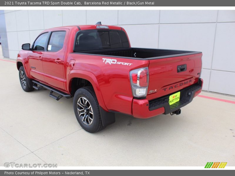 Barcelona Red Metallic / Black/Gun Metal 2021 Toyota Tacoma TRD Sport Double Cab