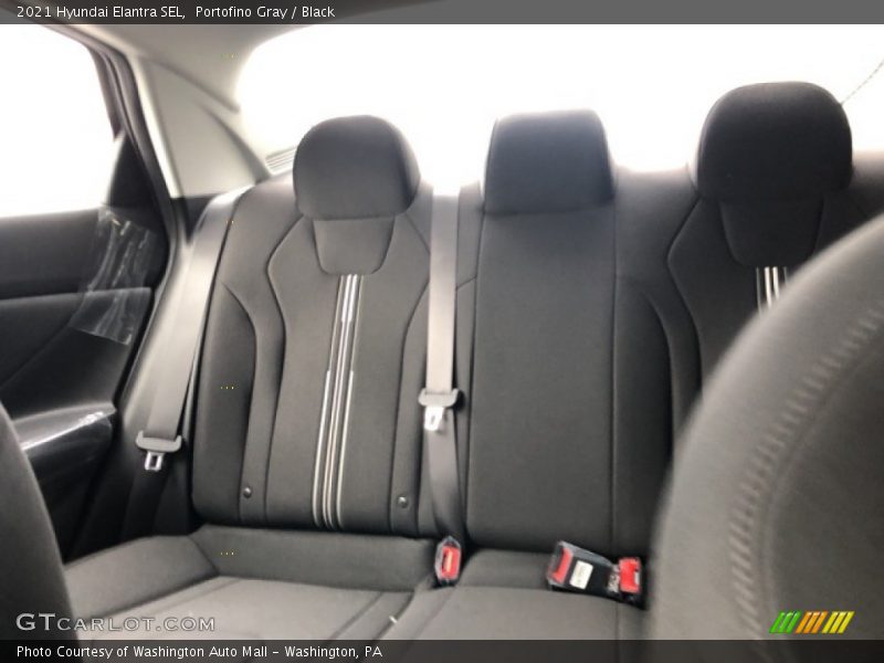 Portofino Gray / Black 2021 Hyundai Elantra SEL