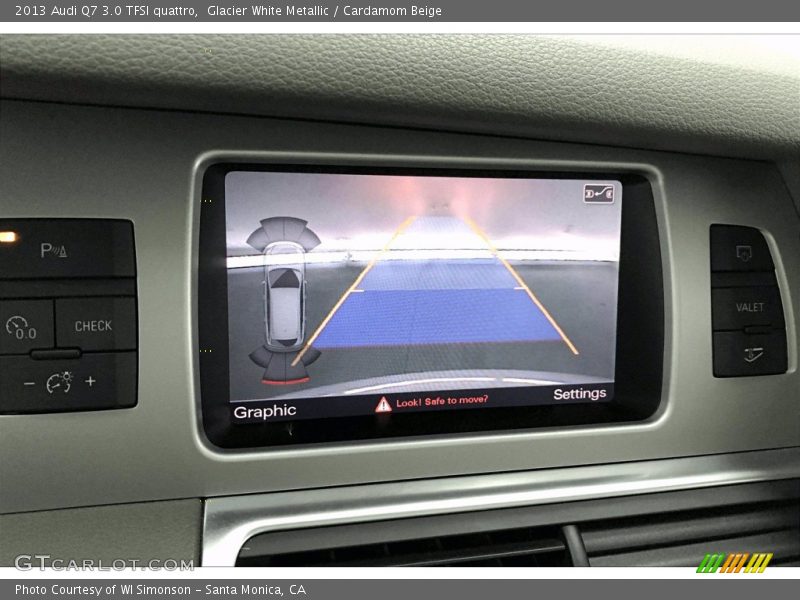 Glacier White Metallic / Cardamom Beige 2013 Audi Q7 3.0 TFSI quattro