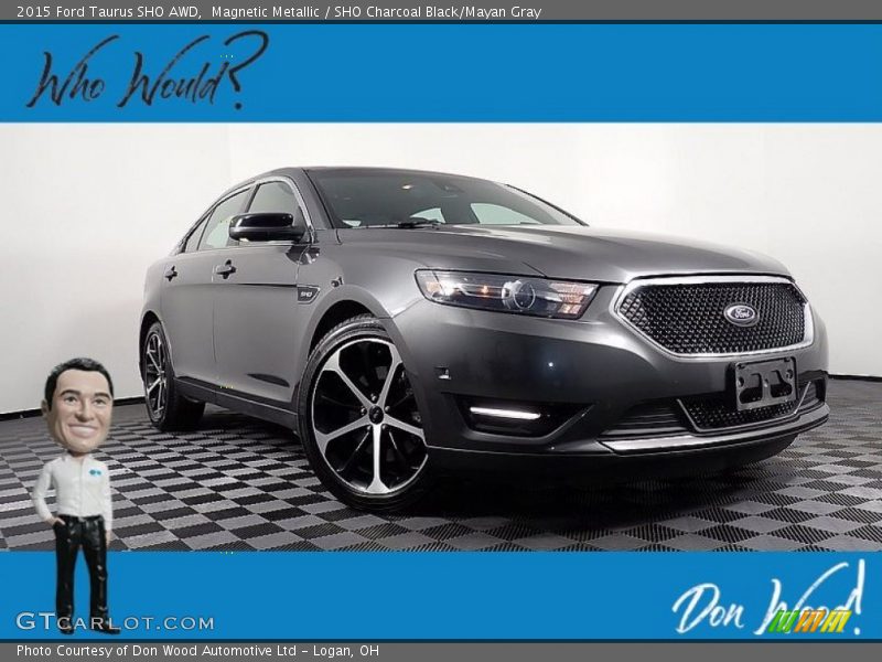 Magnetic Metallic / SHO Charcoal Black/Mayan Gray 2015 Ford Taurus SHO AWD