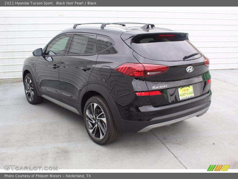 Black Noir Pearl / Black 2021 Hyundai Tucson Sport