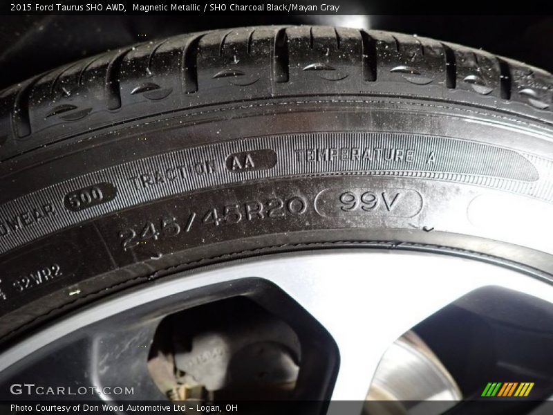 Magnetic Metallic / SHO Charcoal Black/Mayan Gray 2015 Ford Taurus SHO AWD