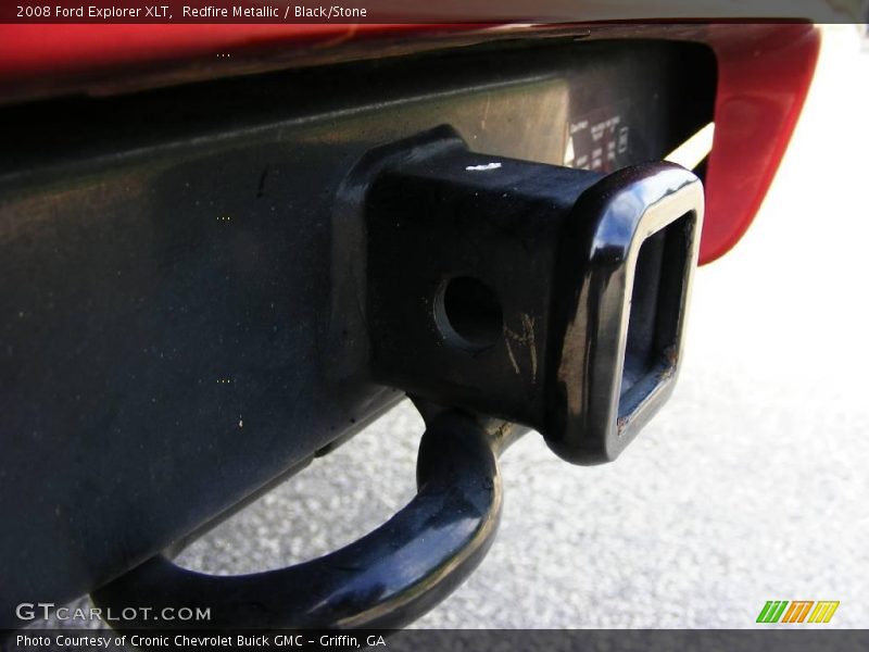 Redfire Metallic / Black/Stone 2008 Ford Explorer XLT