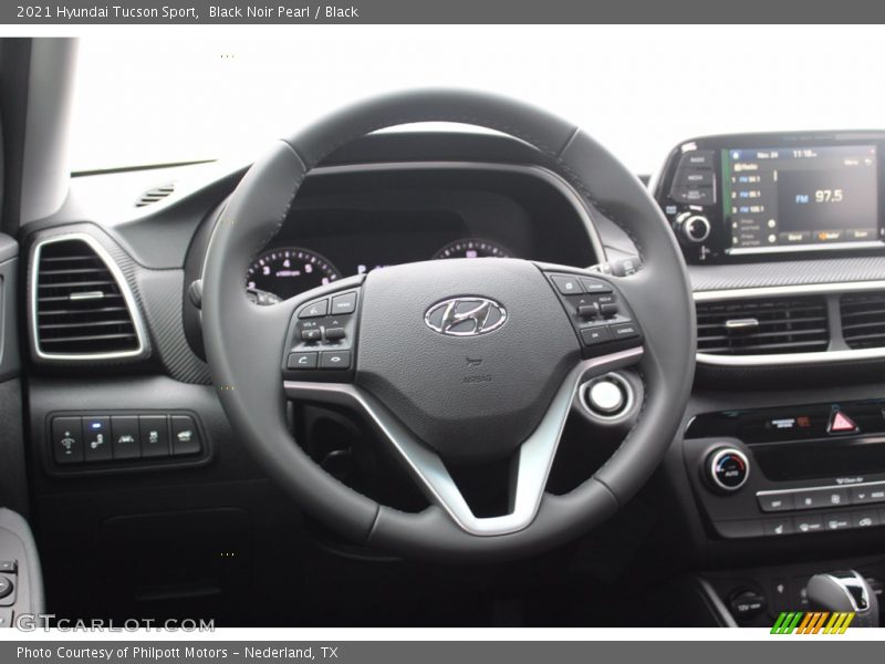 Black Noir Pearl / Black 2021 Hyundai Tucson Sport