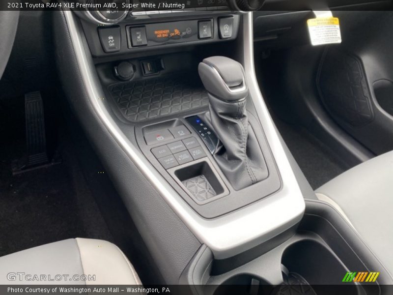 Super White / Nutmeg 2021 Toyota RAV4 XLE Premium AWD