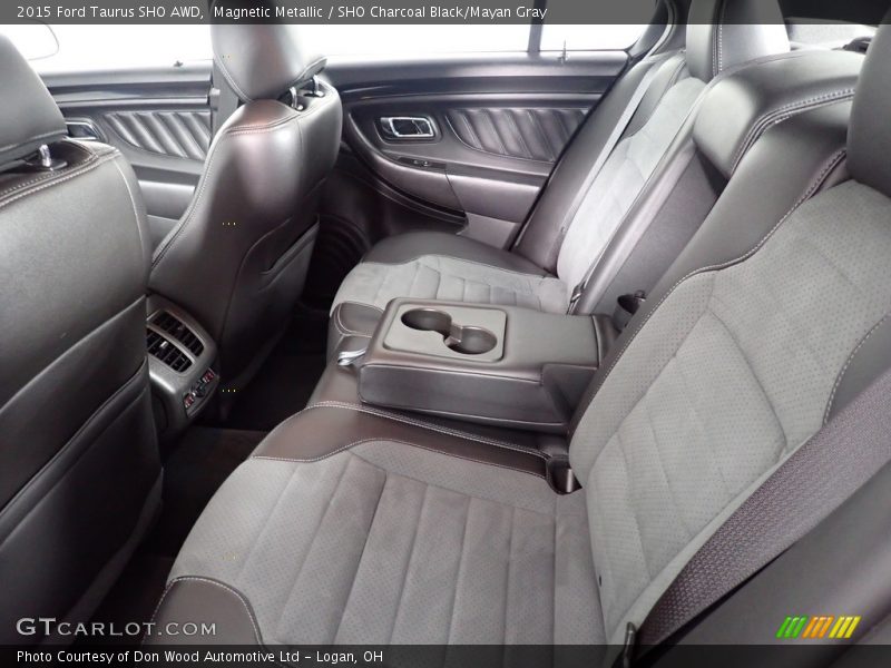 Rear Seat of 2015 Taurus SHO AWD