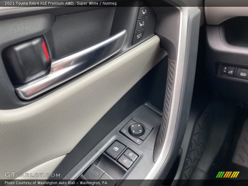 Super White / Nutmeg 2021 Toyota RAV4 XLE Premium AWD