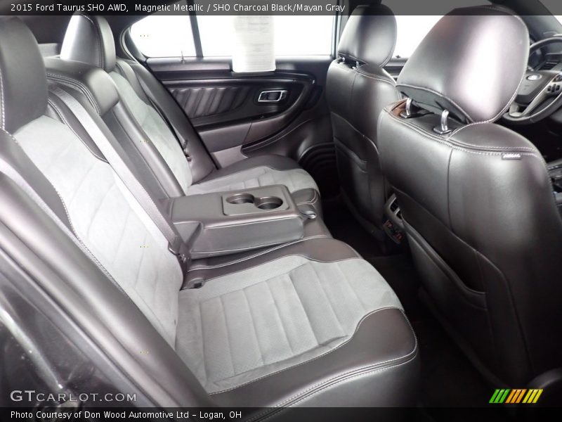 Rear Seat of 2015 Taurus SHO AWD