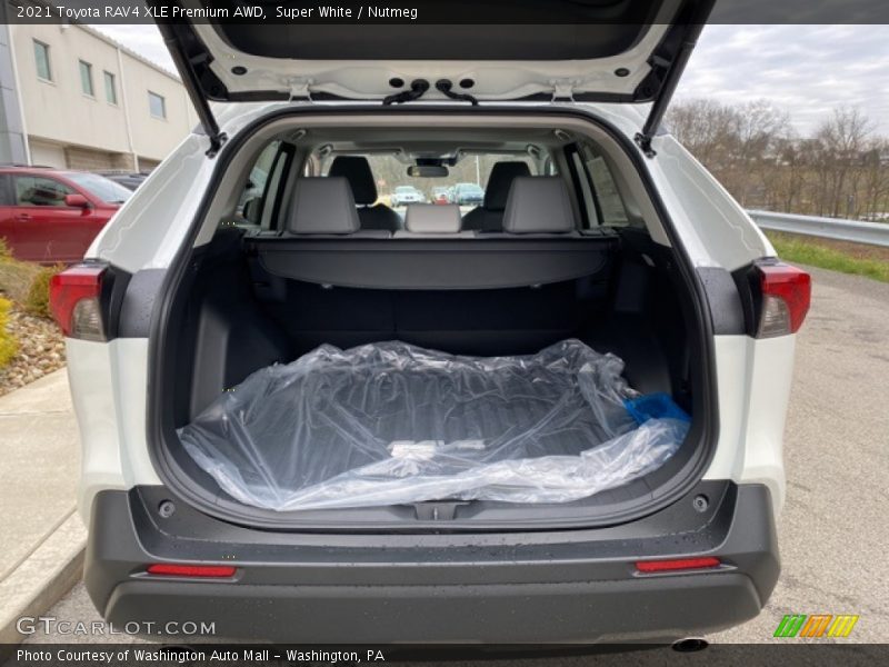 Super White / Nutmeg 2021 Toyota RAV4 XLE Premium AWD