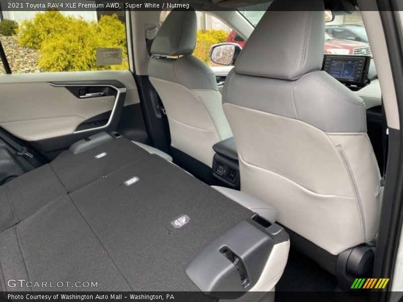 Super White / Nutmeg 2021 Toyota RAV4 XLE Premium AWD