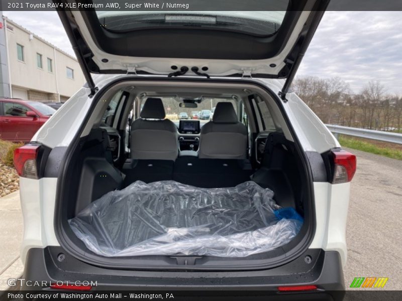 Super White / Nutmeg 2021 Toyota RAV4 XLE Premium AWD