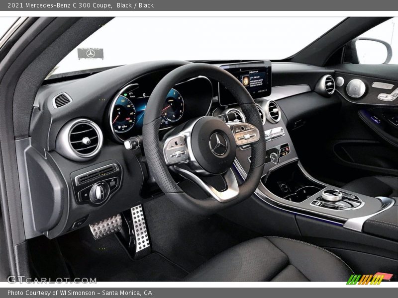 Black / Black 2021 Mercedes-Benz C 300 Coupe