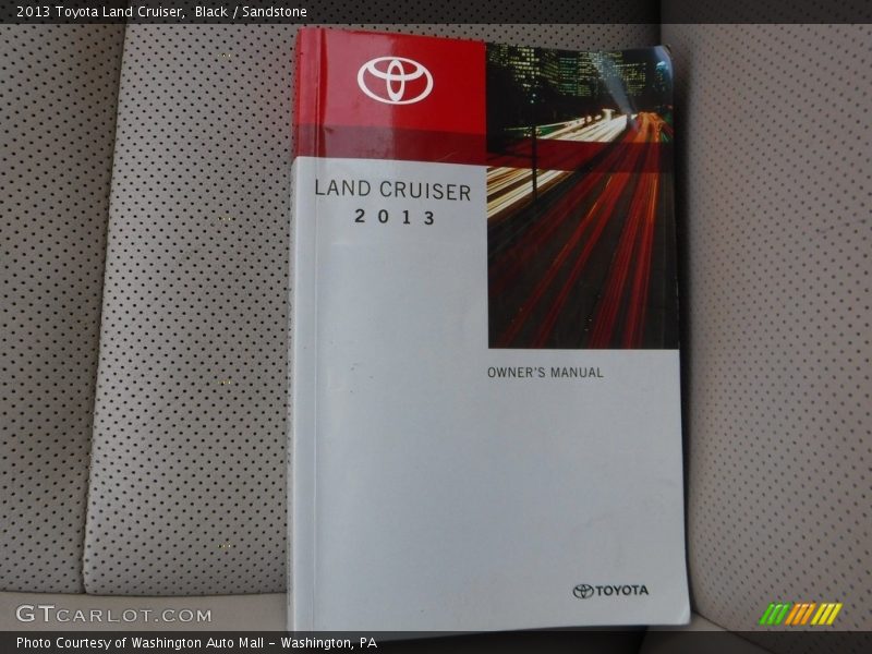 Black / Sandstone 2013 Toyota Land Cruiser