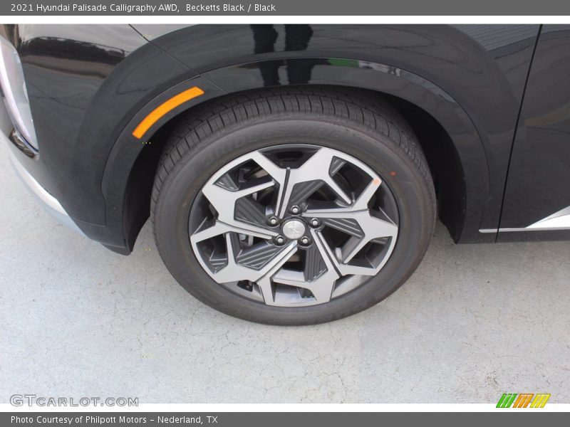 Becketts Black / Black 2021 Hyundai Palisade Calligraphy AWD