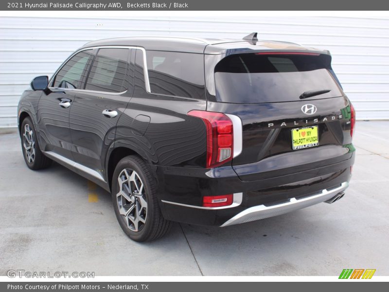 Becketts Black / Black 2021 Hyundai Palisade Calligraphy AWD
