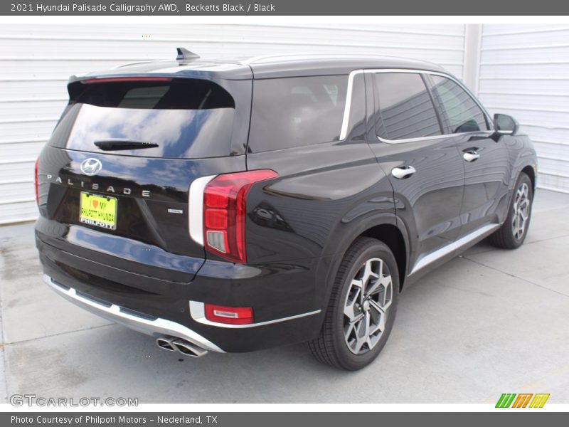 Becketts Black / Black 2021 Hyundai Palisade Calligraphy AWD