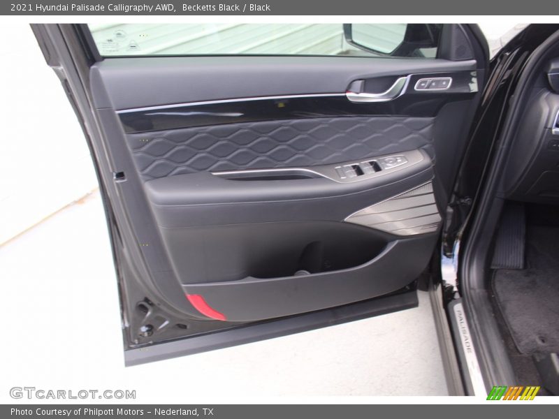 Becketts Black / Black 2021 Hyundai Palisade Calligraphy AWD