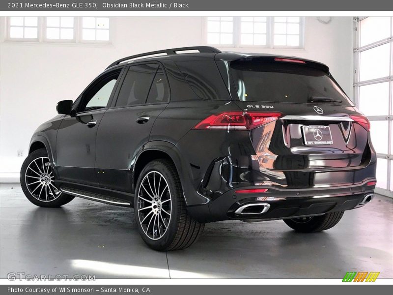 Obsidian Black Metallic / Black 2021 Mercedes-Benz GLE 350