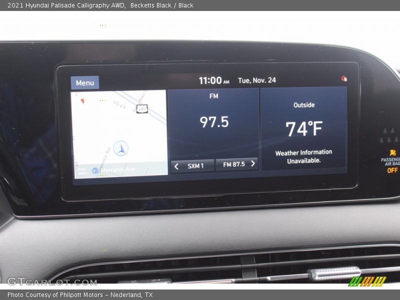 Becketts Black / Black 2021 Hyundai Palisade Calligraphy AWD