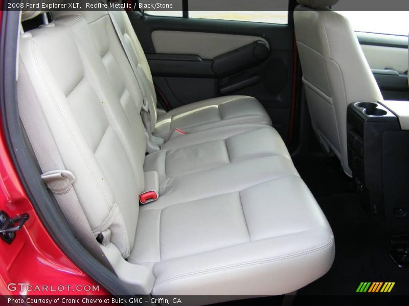 Redfire Metallic / Black/Stone 2008 Ford Explorer XLT