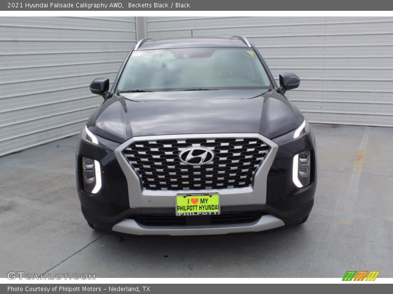 Becketts Black / Black 2021 Hyundai Palisade Calligraphy AWD