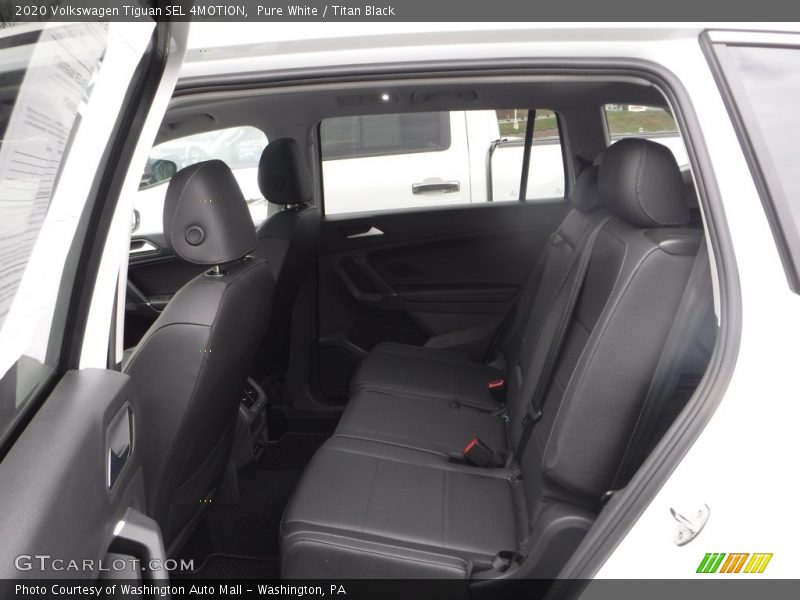 Pure White / Titan Black 2020 Volkswagen Tiguan SEL 4MOTION