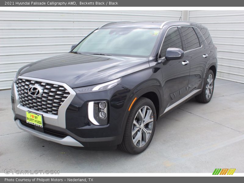 Becketts Black / Black 2021 Hyundai Palisade Calligraphy AWD