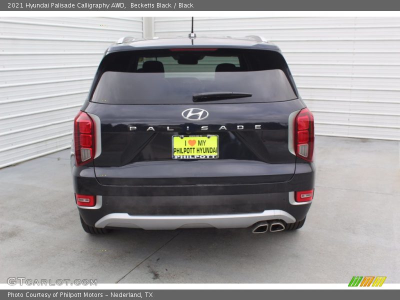 Becketts Black / Black 2021 Hyundai Palisade Calligraphy AWD