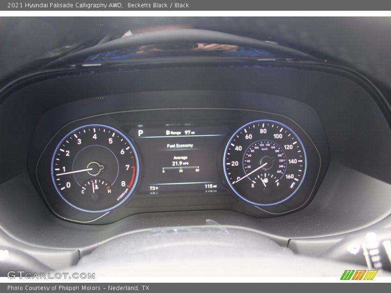 Becketts Black / Black 2021 Hyundai Palisade Calligraphy AWD