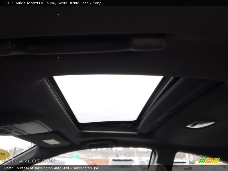 White Orchid Pearl / Ivory 2017 Honda Accord EX Coupe