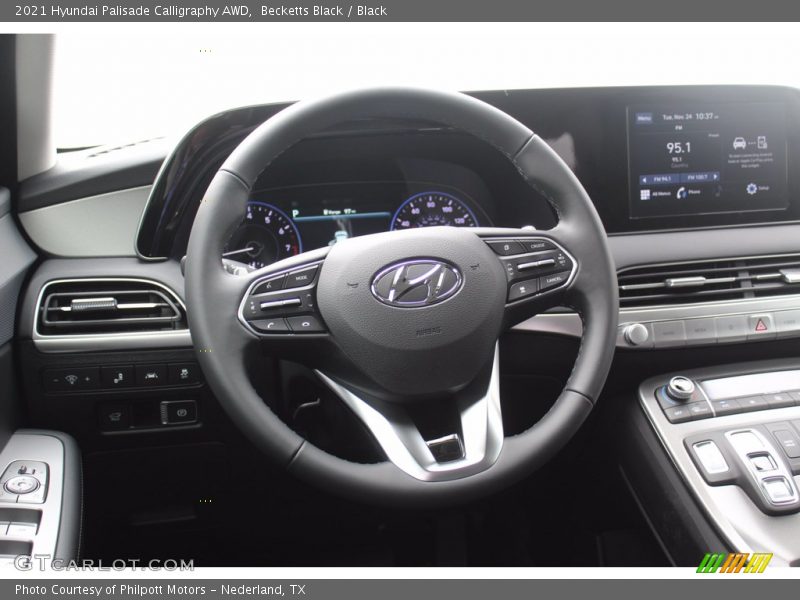 Becketts Black / Black 2021 Hyundai Palisade Calligraphy AWD