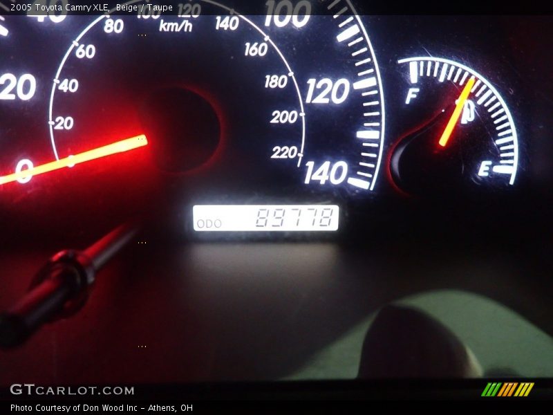 Beige / Taupe 2005 Toyota Camry XLE