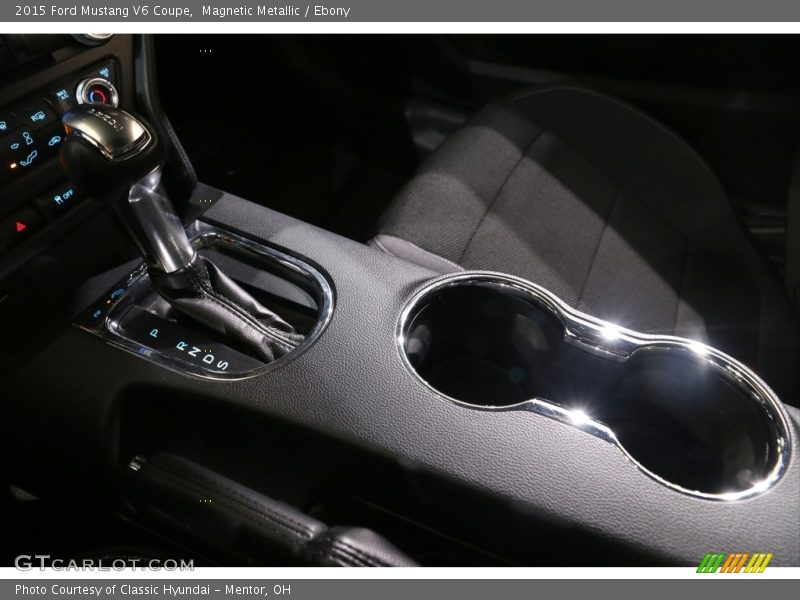 Magnetic Metallic / Ebony 2015 Ford Mustang V6 Coupe