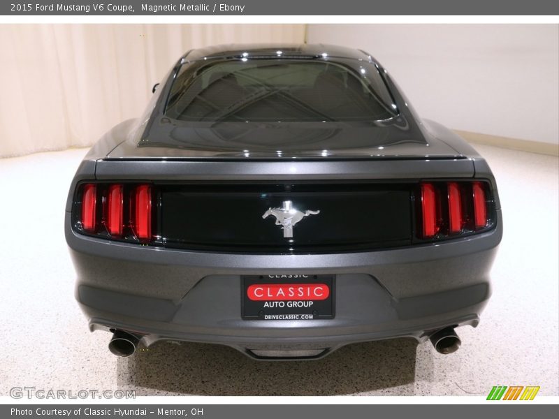 Magnetic Metallic / Ebony 2015 Ford Mustang V6 Coupe