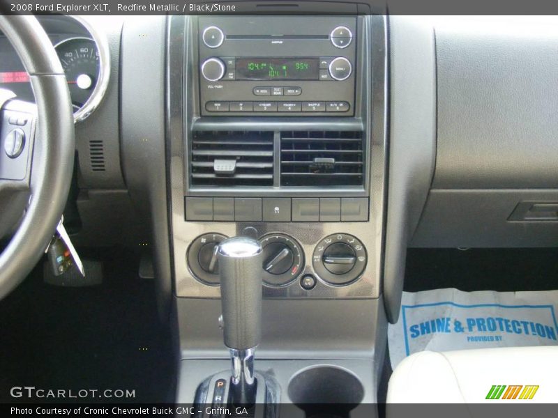 Redfire Metallic / Black/Stone 2008 Ford Explorer XLT