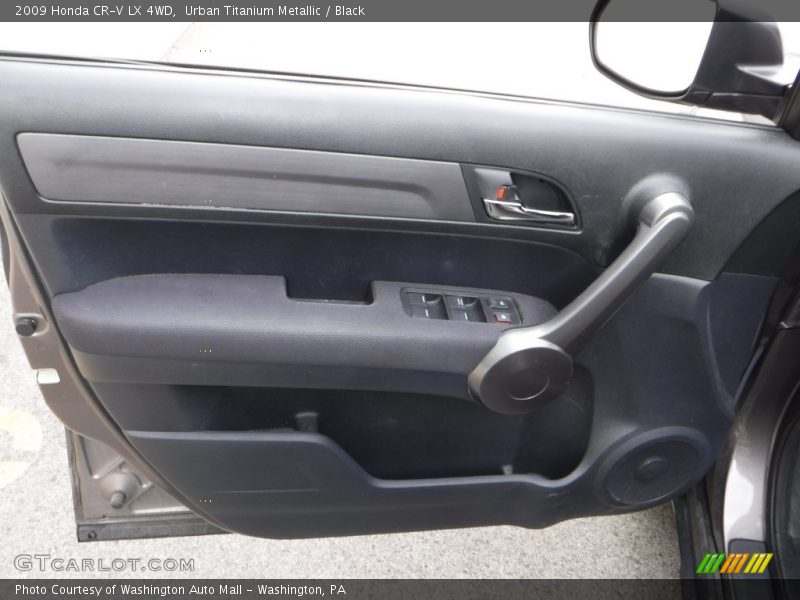 Urban Titanium Metallic / Black 2009 Honda CR-V LX 4WD