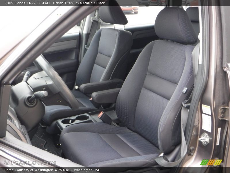 Urban Titanium Metallic / Black 2009 Honda CR-V LX 4WD