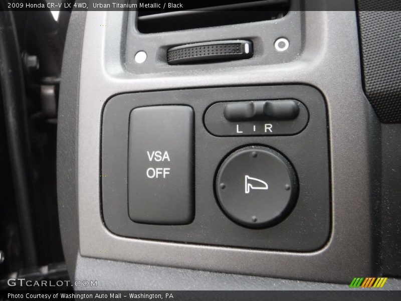 Urban Titanium Metallic / Black 2009 Honda CR-V LX 4WD