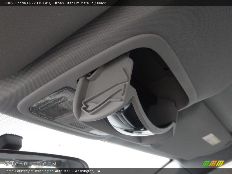 Urban Titanium Metallic / Black 2009 Honda CR-V LX 4WD