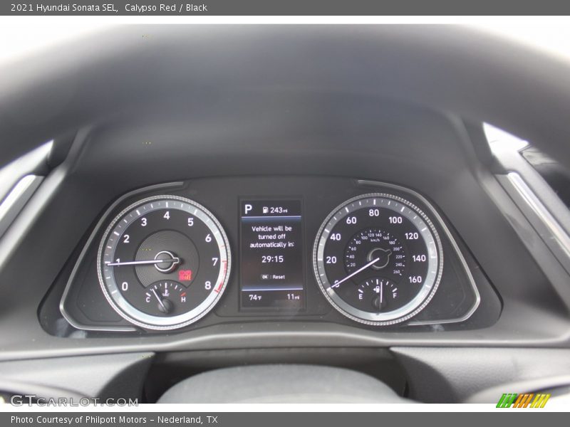 Calypso Red / Black 2021 Hyundai Sonata SEL